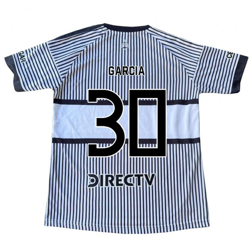 Danxen Dames Javier García #30 Wit Zwart Geel Uitshirt Uittenue 2026/27 T-Shirt