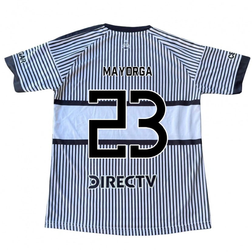Danxen Dames Miriam Mayorga #23 Wit Zwart Geel Uitshirt Uittenue 2026/27 T-Shirt
