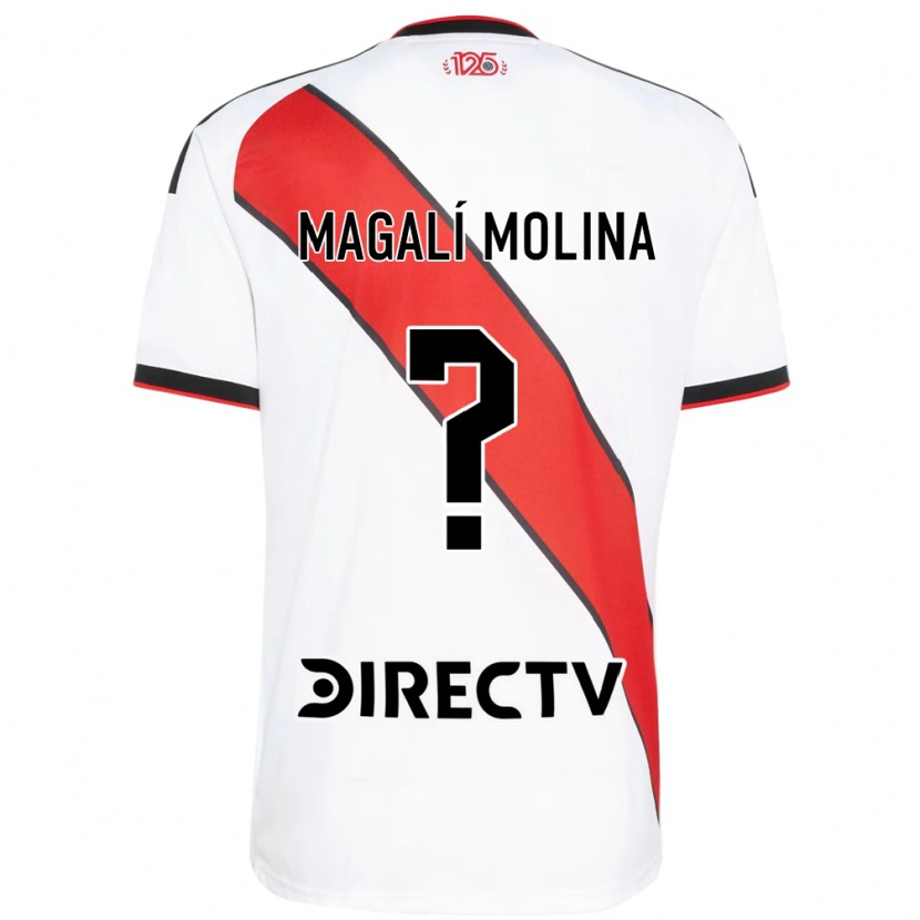 Danxen Kinderen Celena Magalí Molina #0 Rood Wit Zwart Thuisshirt Thuistenue 2026/27 T-Shirt