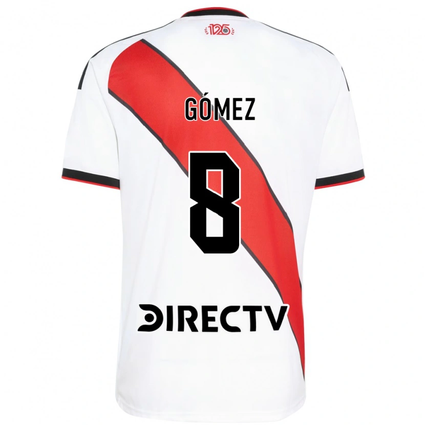 Danxen Kinderen Romina Gómez #8 Rood Wit Zwart Thuisshirt Thuistenue 2026/27 T-Shirt