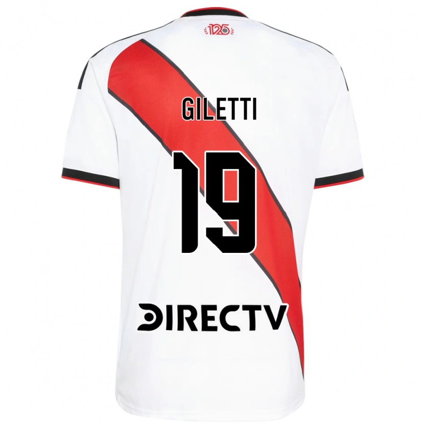 Danxen Kinderen Santino Giletti #19 Rood Wit Zwart Thuisshirt Thuistenue 2026/27 T-Shirt