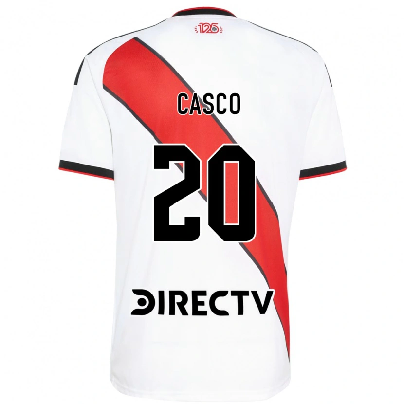 Danxen Kinderen Milton Casco #20 Rood Wit Zwart Thuisshirt Thuistenue 2026/27 T-Shirt