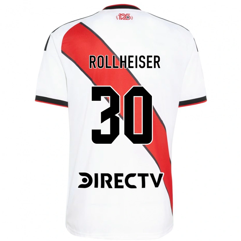 Danxen Kinderen Benjamin Rollheiser #30 Rood Wit Zwart Thuisshirt Thuistenue 2026/27 T-Shirt