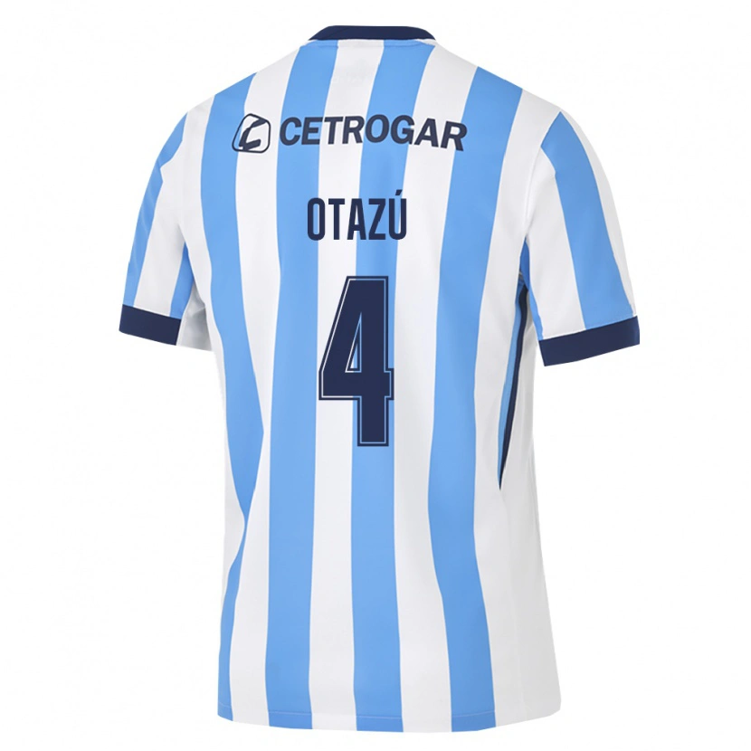 Danxen Kinderen Milagros Otazú #4 Lichtblauw Wit Zwart Thuisshirt Thuistenue 2026/27 T-Shirt