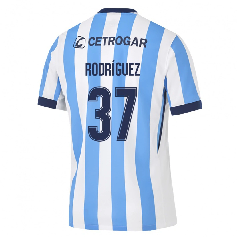Danxen Kinderen Baltasar Rodríguez #37 Lichtblauw Wit Zwart Thuisshirt Thuistenue 2026/27 T-Shirt
