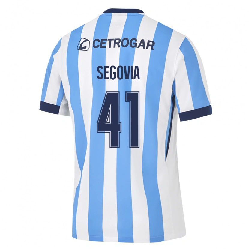 Danxen Kinderen Imanol Segovia #41 Lichtblauw Wit Zwart Thuisshirt Thuistenue 2026/27 T-Shirt