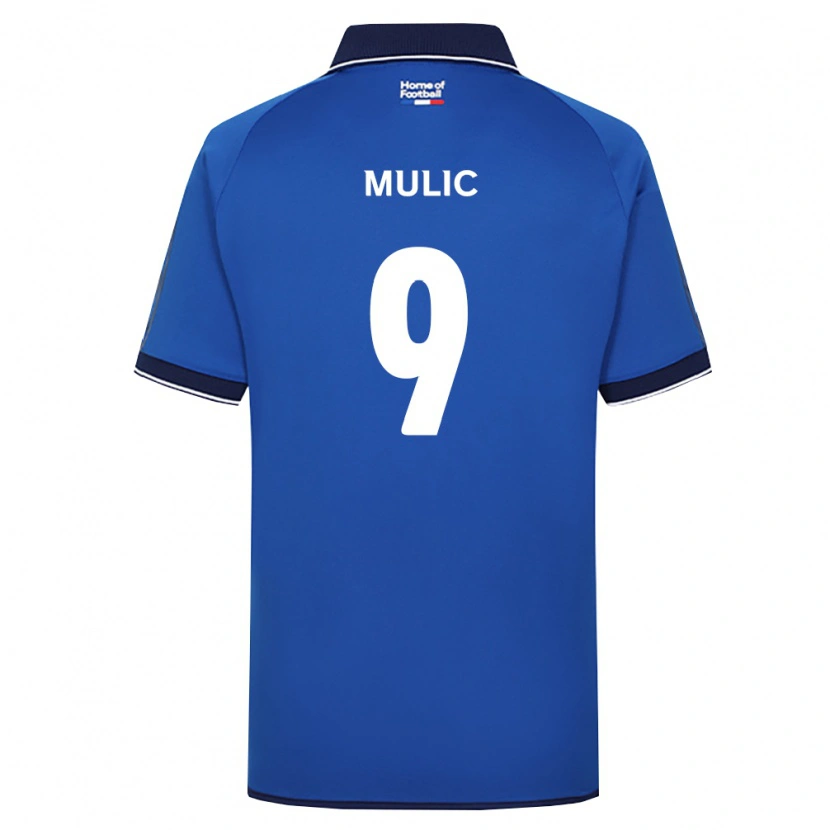 Danxen Kinderen Fejsal Mulic #9 Koninklijk Blauw Wit Rood Thuisshirt Thuistenue 2026/27 T-Shirt