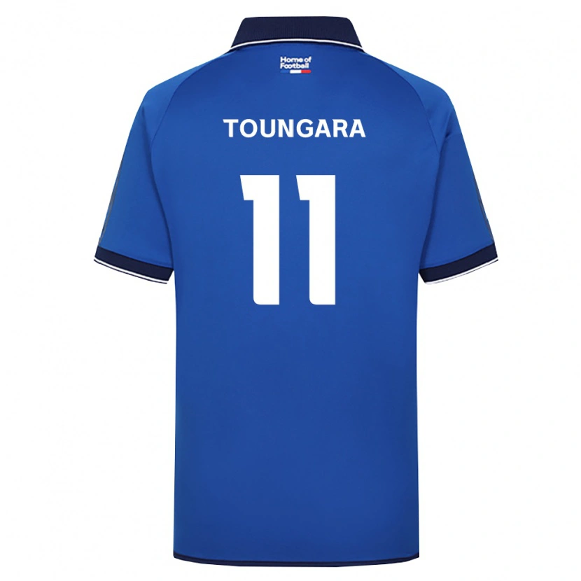 Danxen Kinderen Aboubacar Toungara #11 Koninklijk Blauw Wit Rood Thuisshirt Thuistenue 2026/27 T-Shirt