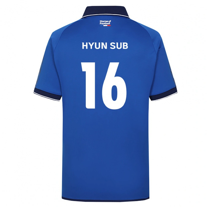 Danxen Kinderen Hyun-Sub Lim #16 Koninklijk Blauw Wit Rood Thuisshirt Thuistenue 2026/27 T-Shirt