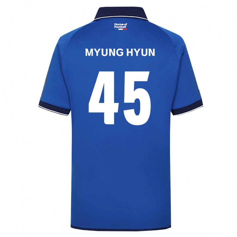 Danxen Kinderen Myung-Hyun Hwang #45 Koninklijk Blauw Wit Rood Thuisshirt Thuistenue 2026/27 T-Shirt