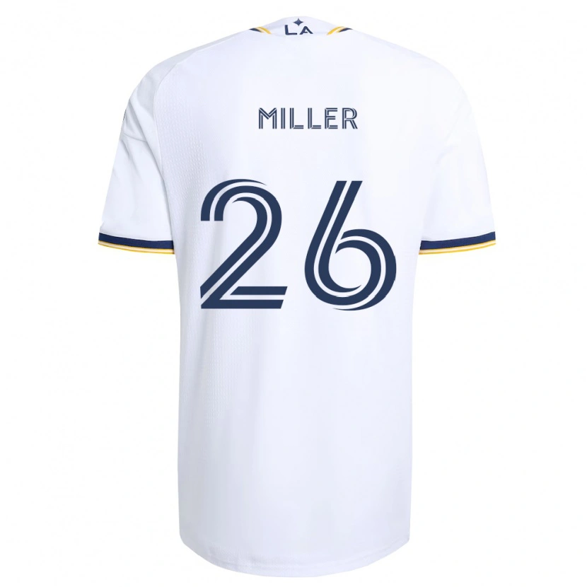 Danxen Kinderen Harbor Miller #26 Blauw Geel En Wit Thuisshirt Thuistenue 2026/27 T-Shirt