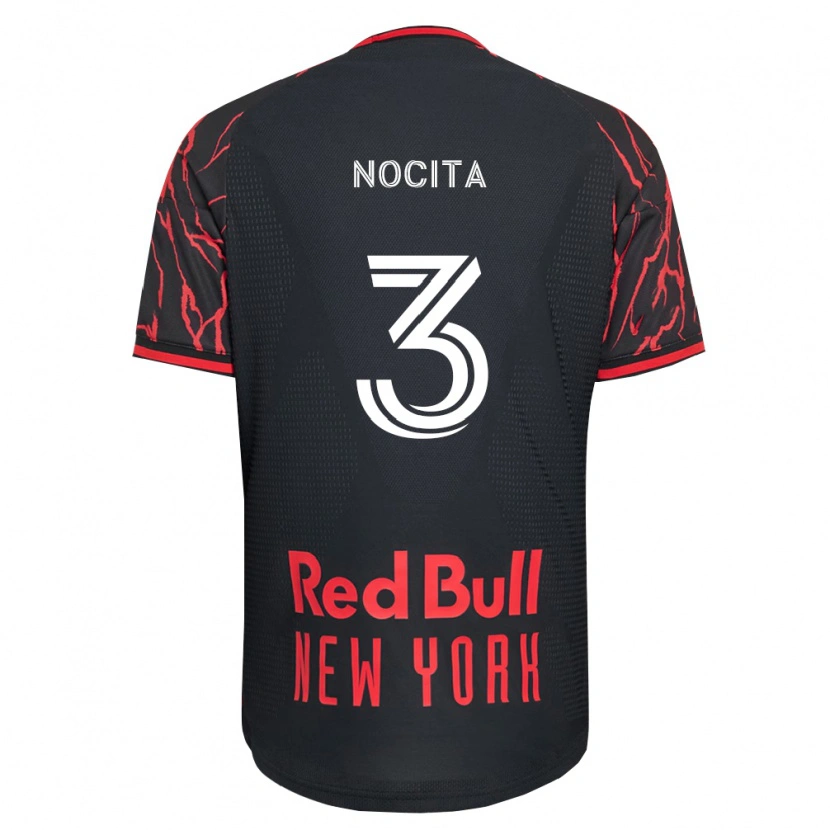 Danxen Kinderen Matthew Nocita #3 Rood Zwart Wit Thuisshirt Thuistenue 2026/27 T-Shirt