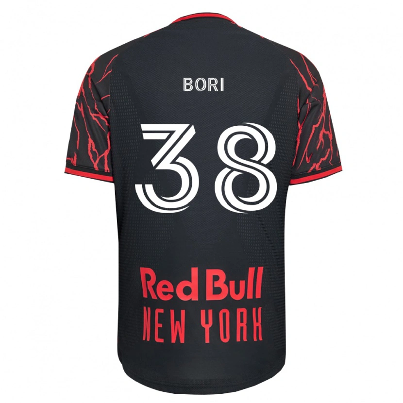 Danxen Kinderen Jason Bori #38 Rood Zwart Wit Thuisshirt Thuistenue 2026/27 T-Shirt