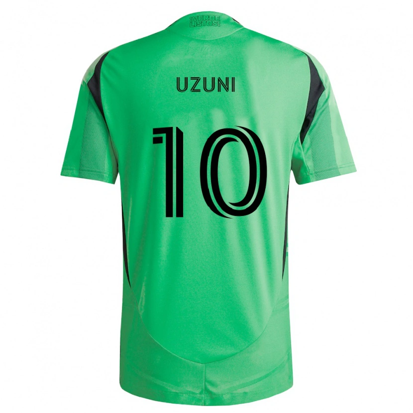 Danxen Kinderen Myrto Uzuni #10 Smaragdgroen Zwart Thuisshirt Thuistenue 2026/27 T-Shirt