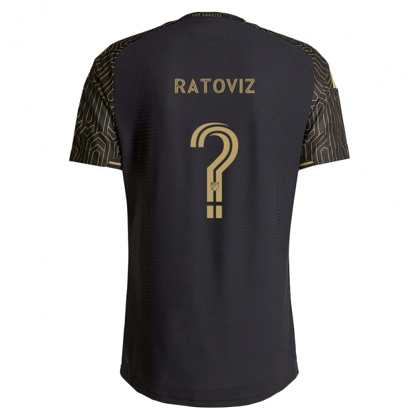 Danxen Kinderen Tamir Ratoviz #0 Bruin Zwart Thuisshirt Thuistenue 2026/27 T-Shirt