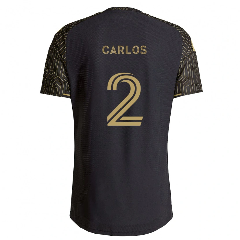 Danxen Kinderen Aidan Carlos #2 Bruin Zwart Thuisshirt Thuistenue 2026/27 T-Shirt