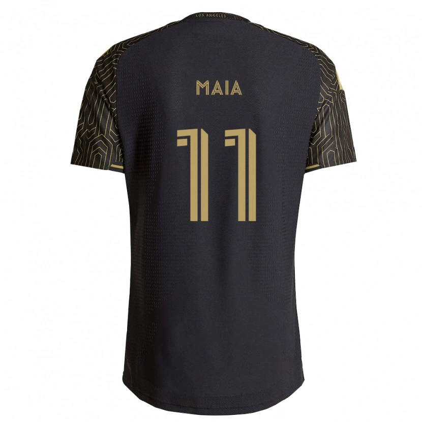 Danxen Kinderen Matheus Maia #11 Bruin Zwart Thuisshirt Thuistenue 2026/27 T-Shirt