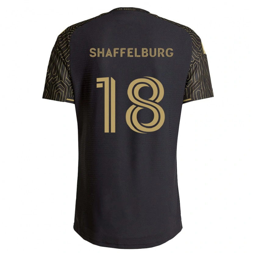 Danxen Kinderen Jacob Shaffelburg #18 Bruin Zwart Thuisshirt Thuistenue 2026/27 T-Shirt