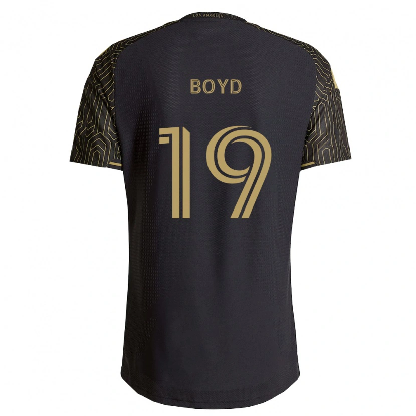 Danxen Kinderen Tyler Boyd #19 Bruin Zwart Thuisshirt Thuistenue 2026/27 T-Shirt