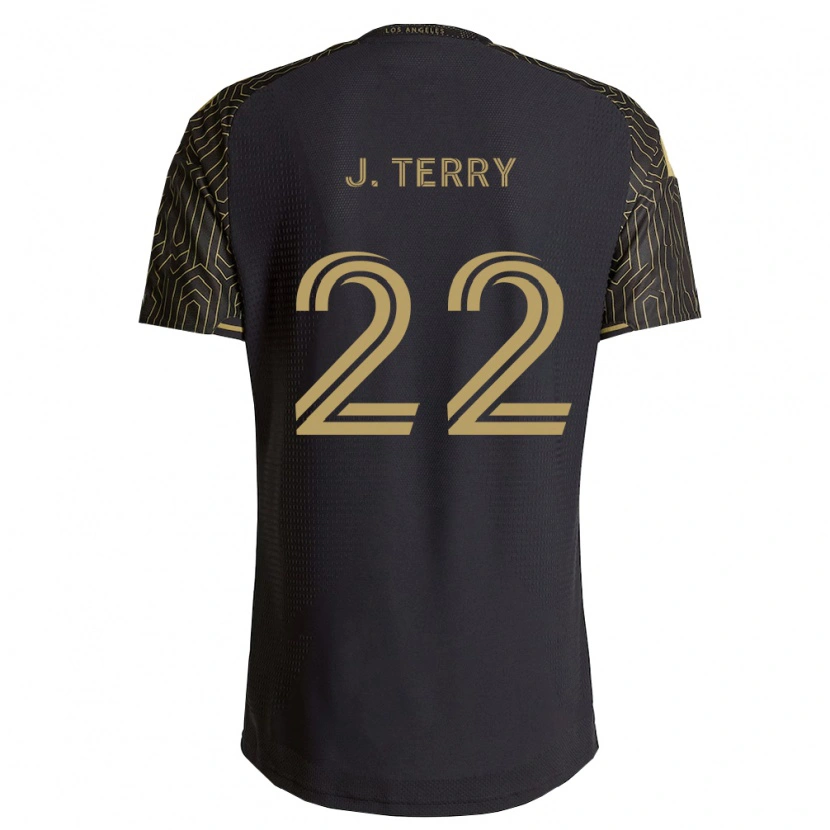 Danxen Kinderen Jude Terry #22 Bruin Zwart Thuisshirt Thuistenue 2026/27 T-Shirt