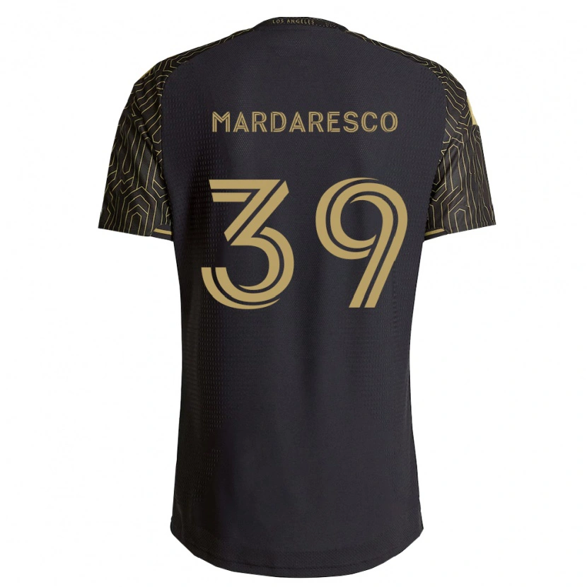Danxen Kinderen Nathan Mardaresco #39 Bruin Zwart Thuisshirt Thuistenue 2026/27 T-Shirt