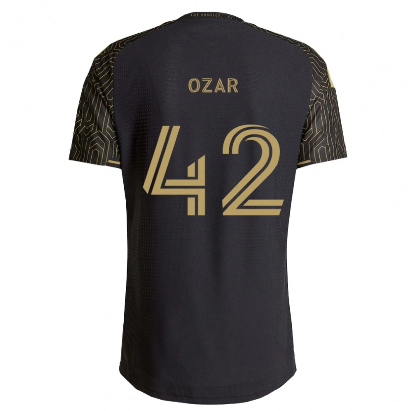 Danxen Kinderen Miles Ozar #42 Bruin Zwart Thuisshirt Thuistenue 2026/27 T-Shirt