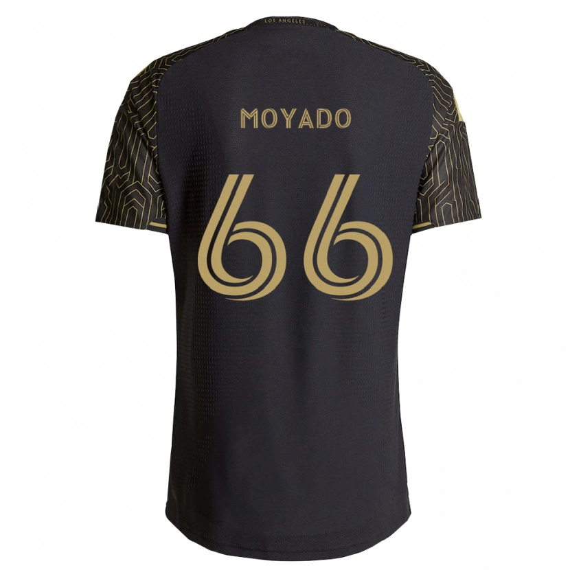 Danxen Kinderen Bryan Moyado #66 Bruin Zwart Thuisshirt Thuistenue 2026/27 T-Shirt
