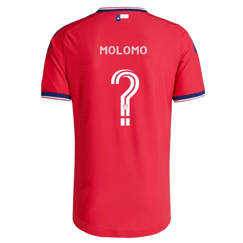 Danxen Kinderen Zach Molomo #0 Rood Blauw Wit Thuisshirt Thuistenue 2026/27 T-Shirt