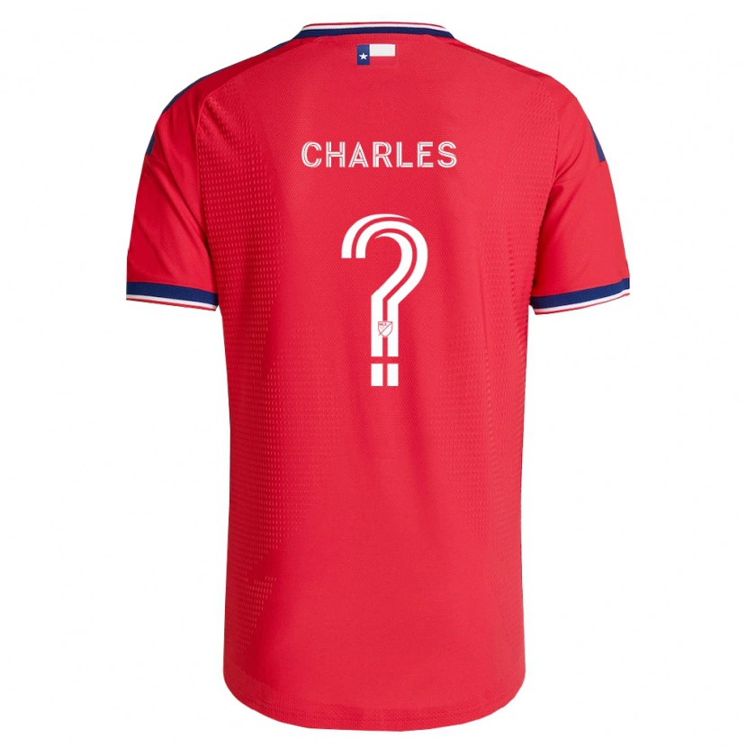 Danxen Kinderen Ian Charles #0 Rood Blauw Wit Thuisshirt Thuistenue 2026/27 T-Shirt