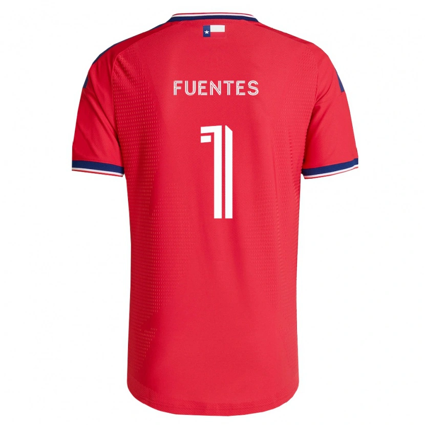 Danxen Kinderen Eliezer Fuentes #1 Rood Blauw Wit Thuisshirt Thuistenue 2026/27 T-Shirt