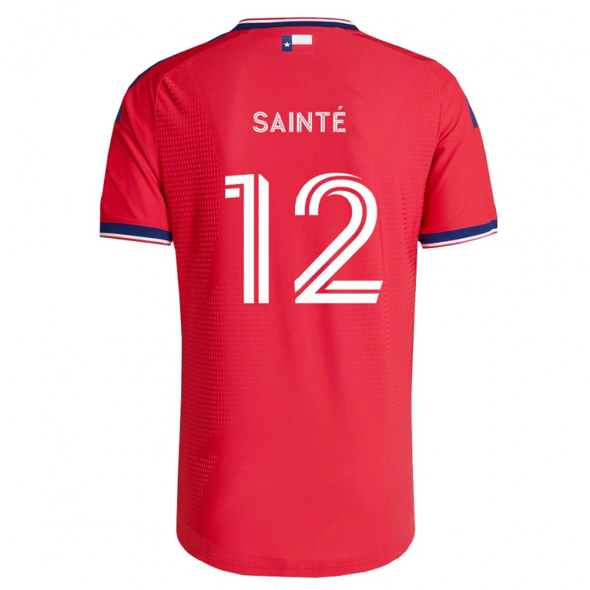Danxen Kinderen Carl Sainté #12 Rood Blauw Wit Thuisshirt Thuistenue 2026/27 T-Shirt