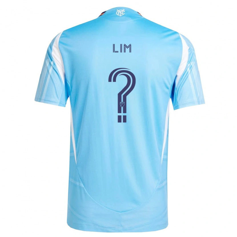 Danxen Kinderen Evan Lim #0 Hemelsblauw Wit Thuisshirt Thuistenue 2026/27 T-Shirt