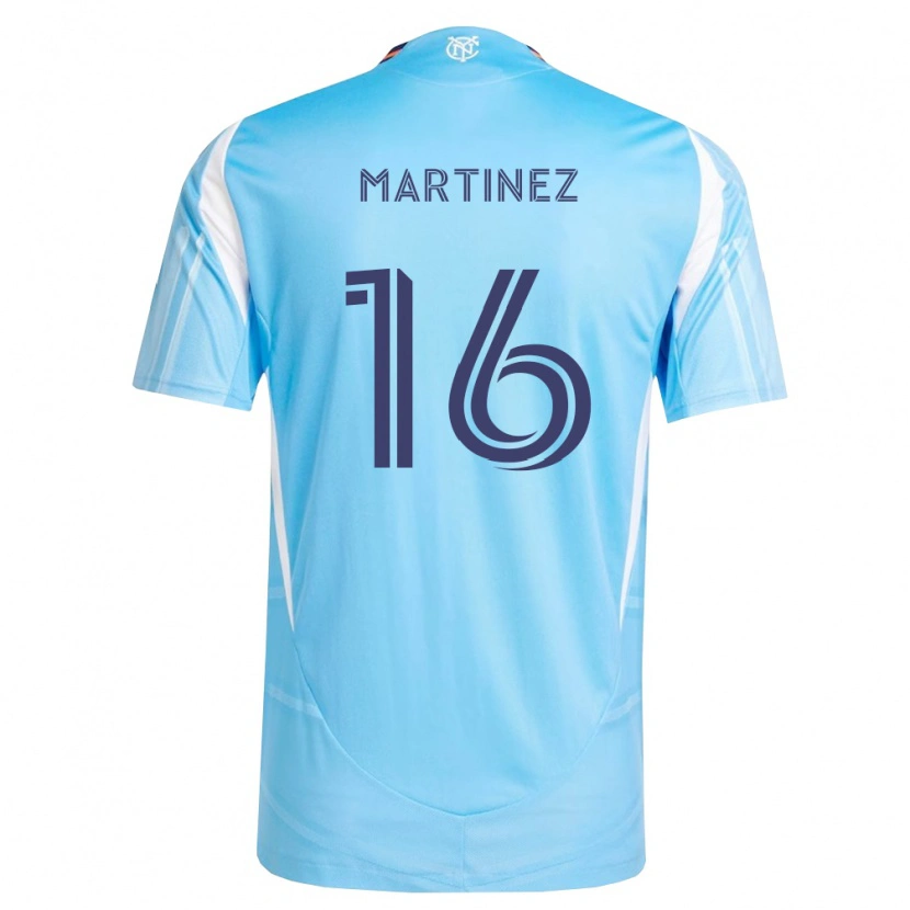 Danxen Kinderen Alonso Martínez #16 Hemelsblauw Wit Thuisshirt Thuistenue 2026/27 T-Shirt