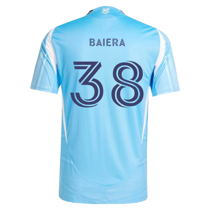 Danxen Kinderen Drew Baiera #38 Hemelsblauw Wit Thuisshirt Thuistenue 2026/27 T-Shirt