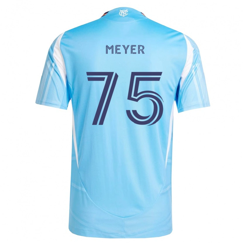 Danxen Kinderen Will Meyer #75 Hemelsblauw Wit Thuisshirt Thuistenue 2026/27 T-Shirt