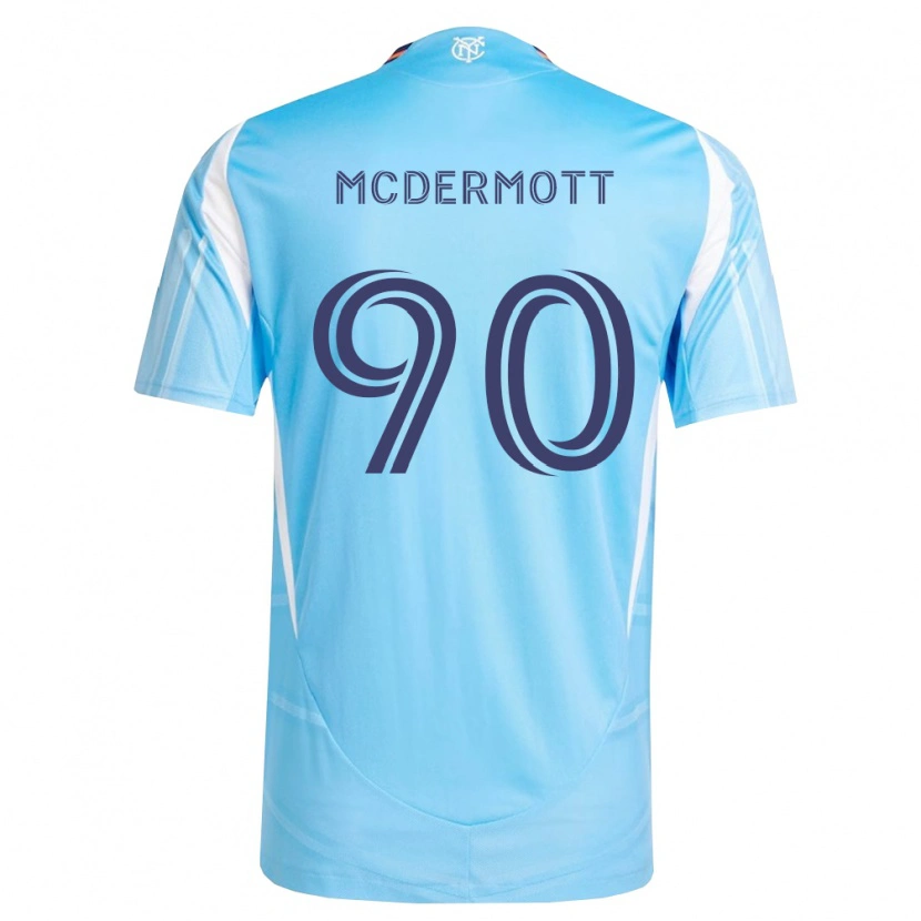 Danxen Kinderen Dylan Mcdermott #90 Hemelsblauw Wit Thuisshirt Thuistenue 2026/27 T-Shirt