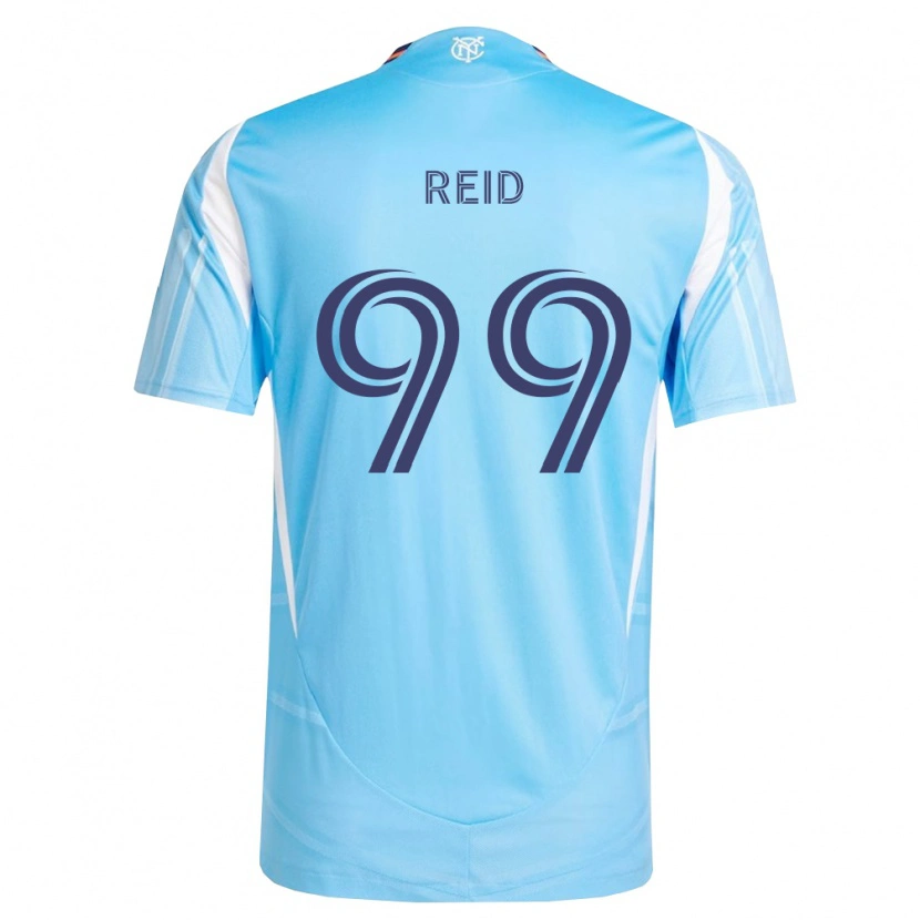 Danxen Kinderen Seymour Reid #99 Hemelsblauw Wit Thuisshirt Thuistenue 2026/27 T-Shirt