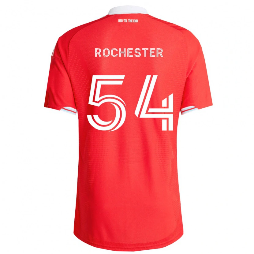 Danxen Kinderen Lamonth Rochester #54 Rood Diep Blauw Wit Thuisshirt Thuistenue 2026/27 T-Shirt