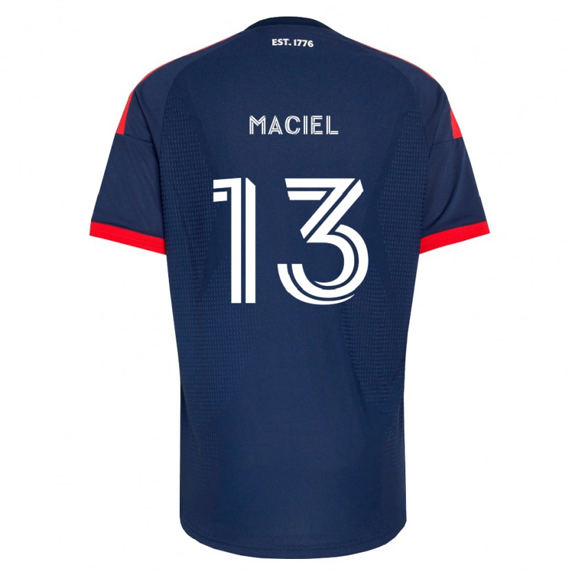 Danxen Kinderen Maciel #13 Koninklijk Blauw Rood Wit Thuisshirt Thuistenue 2026/27 T-Shirt