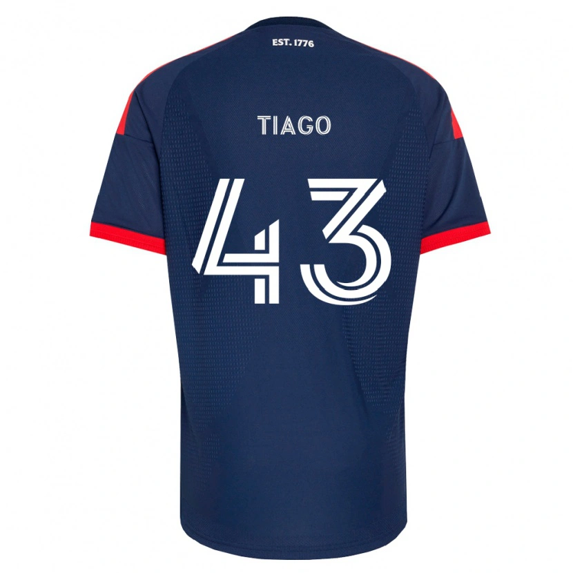 Danxen Kinderen Santiago Suárez #43 Koninklijk Blauw Rood Wit Thuisshirt Thuistenue 2026/27 T-Shirt