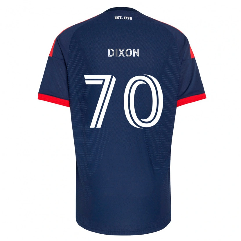 Danxen Kinderen Daniel Dixon #70 Koninklijk Blauw Rood Wit Thuisshirt Thuistenue 2026/27 T-Shirt