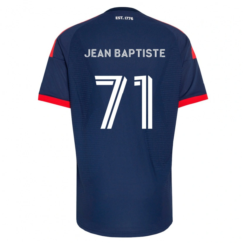 Danxen Kinderen Matthew Jean Baptiste #71 Koninklijk Blauw Rood Wit Thuisshirt Thuistenue 2026/27 T-Shirt