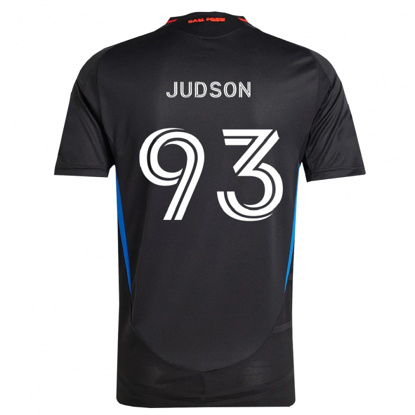 Danxen Kinderen Judson #93 Blauw Wit Zwart Thuisshirt Thuistenue 2026/27 T-Shirt