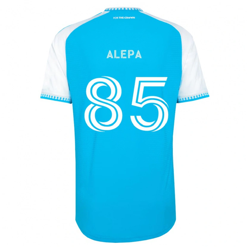 Danxen Kinderen Landon Alepa #85 Hemelsblauw Wit Zwart Thuisshirt Thuistenue 2026/27 T-Shirt