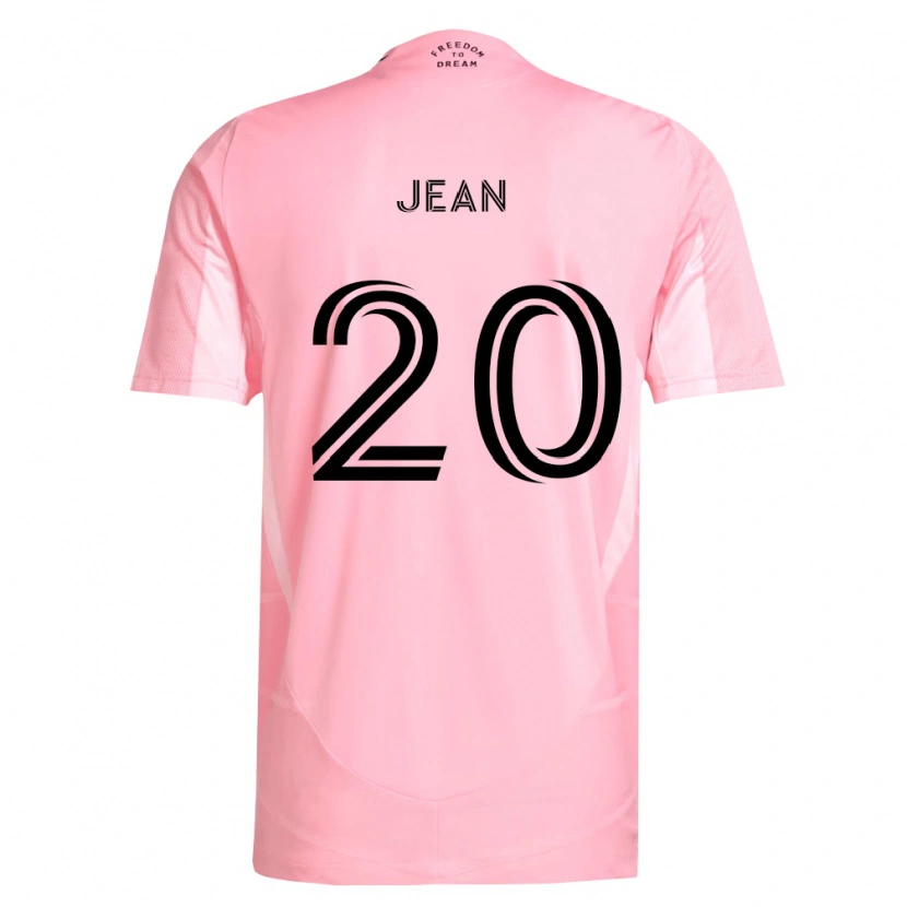 Danxen Kinderen Corentin Jean #20 Roze Zwart Thuisshirt Thuistenue 2026/27 T-Shirt