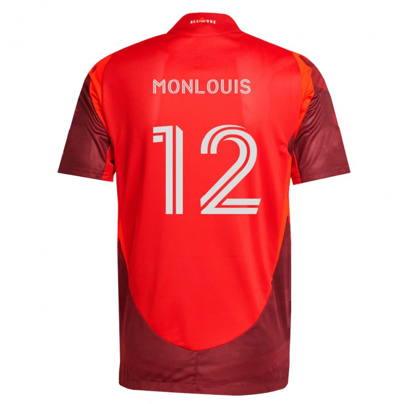 Danxen Kinderen Zane Monlouis #12 Bordeauxrood Thuisshirt Thuistenue 2026/27 T-Shirt