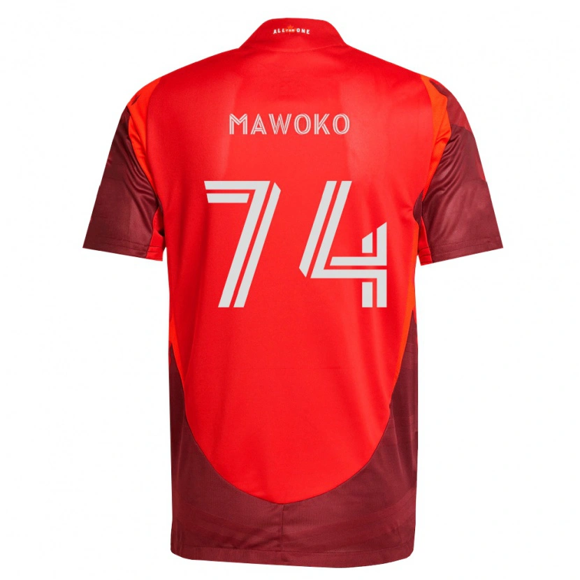 Danxen Kinderen Kundai Mawoko #74 Bordeauxrood Thuisshirt Thuistenue 2026/27 T-Shirt