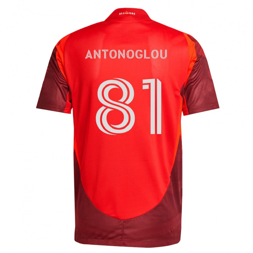 Danxen Kinderen Themi Antonoglou #81 Bordeauxrood Thuisshirt Thuistenue 2026/27 T-Shirt