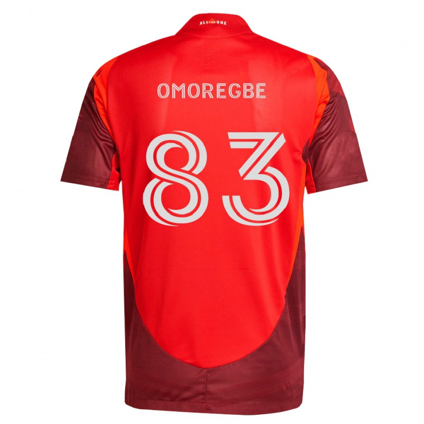 Danxen Kinderen Edwin Omoregbe #83 Bordeauxrood Thuisshirt Thuistenue 2026/27 T-Shirt