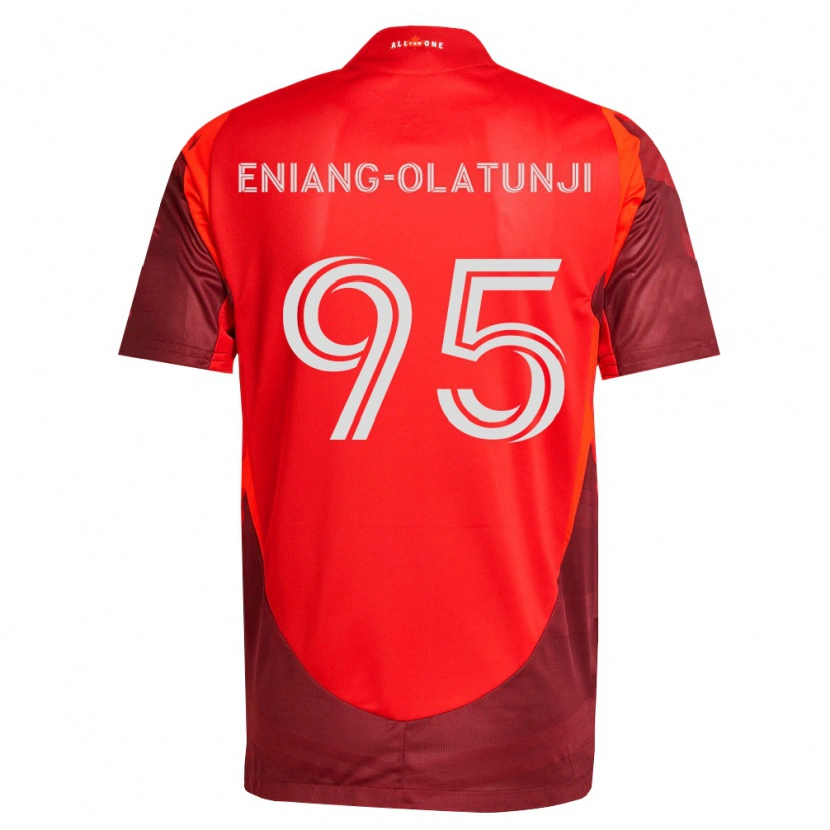 Danxen Kinderen Daniel Eniang-Olatunji #95 Bordeauxrood Thuisshirt Thuistenue 2026/27 T-Shirt